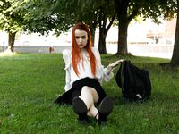 Big Tits - Zishy 48192318 Luba Cherisova On Red Wednesday - On Cherisova Luba Wednesday Red 48192318 Outdoor