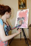 Big Tits - Zishy 48192365 Kristina Proxy Body As Paint Brush - Body Kristina Brush Proxy Paint 48192365 As Outdoor
