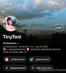 Onlyfans Leaked Photos - Tinytoni Photo - Tinytoni Amateur Photos