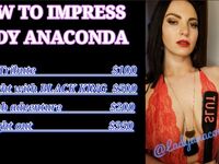 Onlyfans Leaked Photos - Anacondanoire - Photos