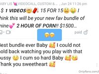 Onlyfans Leaked Photos - Babyxlis Photo - Amateur Babyxlis Photos