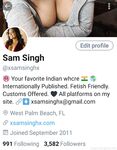 Onlyfans Leaked Photos - Xsamsinghx Photo - Amateur Xsamsinghx Photos