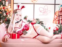 Bikini - Hane Ame Christmas Bunny 2023 - Hane Photos Ame 2023 Christmas Bunny Cosplay