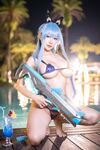 Bikini - Hane Ame Helm Summer Bikini Nikke - Hane Photos Helm Ame Nikke Summer Cosplay