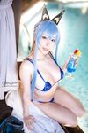 Bikini - Hane Ame Helm Summer Bikini Nikke - Hane Photos Helm Ame Nikke Summer Cosplay