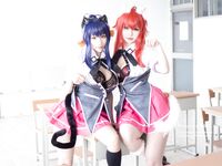 Bikini - Hane Ame Himejima X Rias Gremory Hane Ame Feat Hana Bunny - Hane Photos Gremory Feat Rias Ame Hana Himejima X Bunny Cosplay