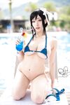 Bikini - Hane Ame Tifa Swimsuit - Hane Photos Ame Swimsuit Tifa Cosplay