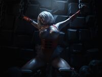 Asian - Qiuhekeji 015 Nier Automata 2B Christmas - 015 Nier Photos Automata Qiuhekeji 2B Christmas Chinese