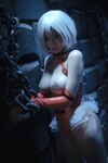 Asian - Qiuhekeji 015 Nier Automata 2B Christmas - 015 Nier Photos Automata Qiuhekeji 2B Christmas Chinese