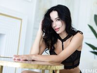 Erotic Photos - Femjoy 2024-09-24 Milena Ray - Black Lace - Photos Milena 2024-09-24 Black Lace Ray Femjoy