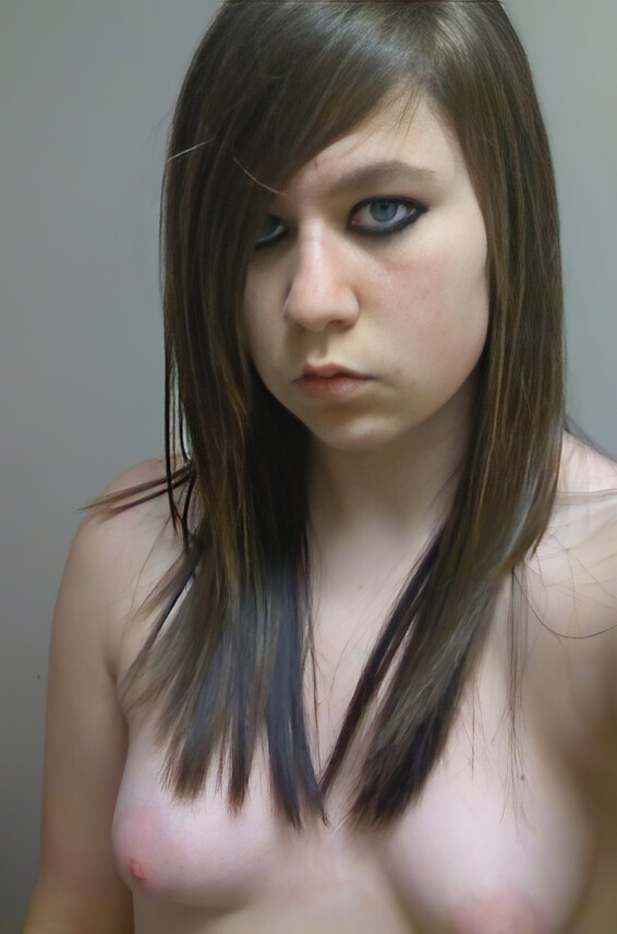 Emo Shows Her Photos Small Teen Tits